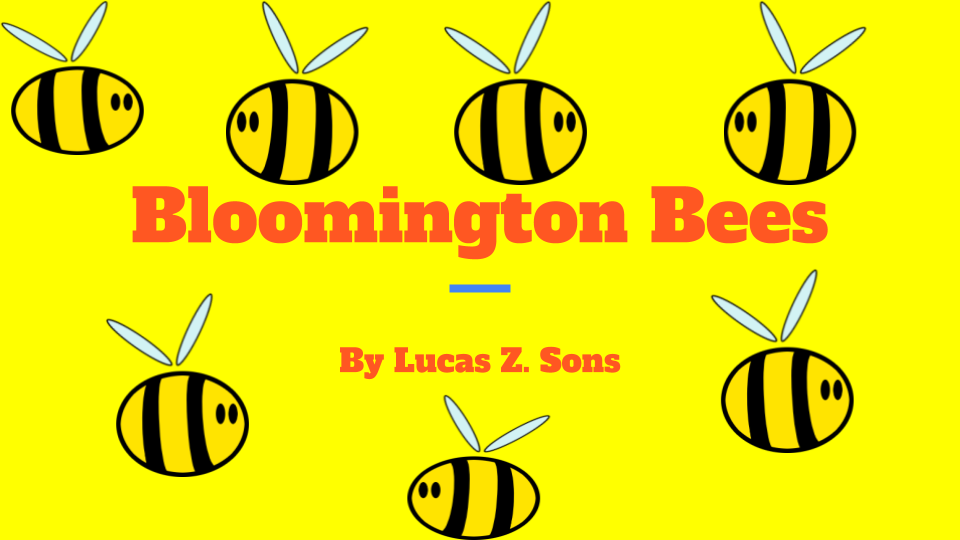 Title Slide: Bloomington Bees presentation